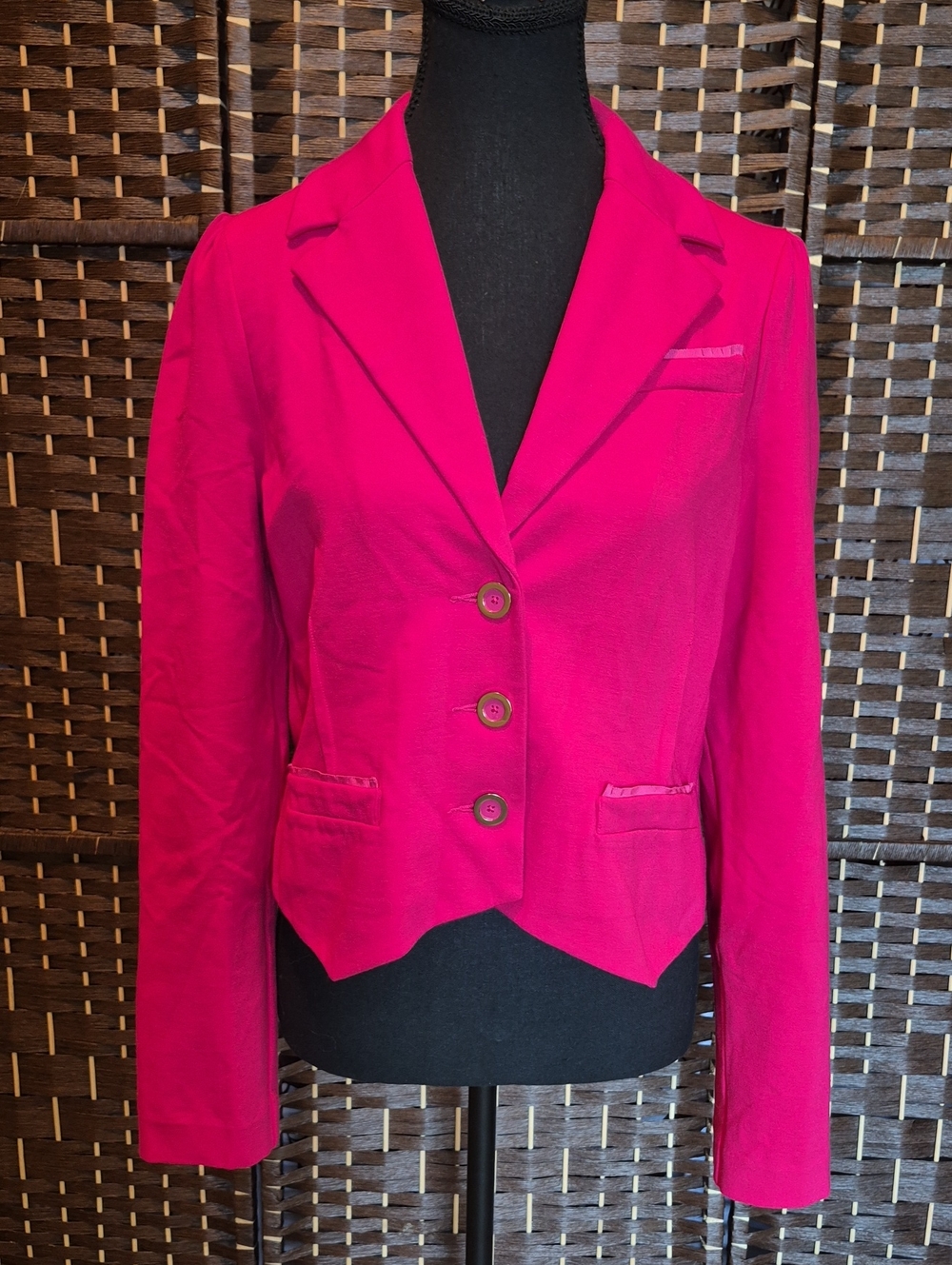 Marc by Marc Jacobs Bright Fuchsia Tailored Blazer
